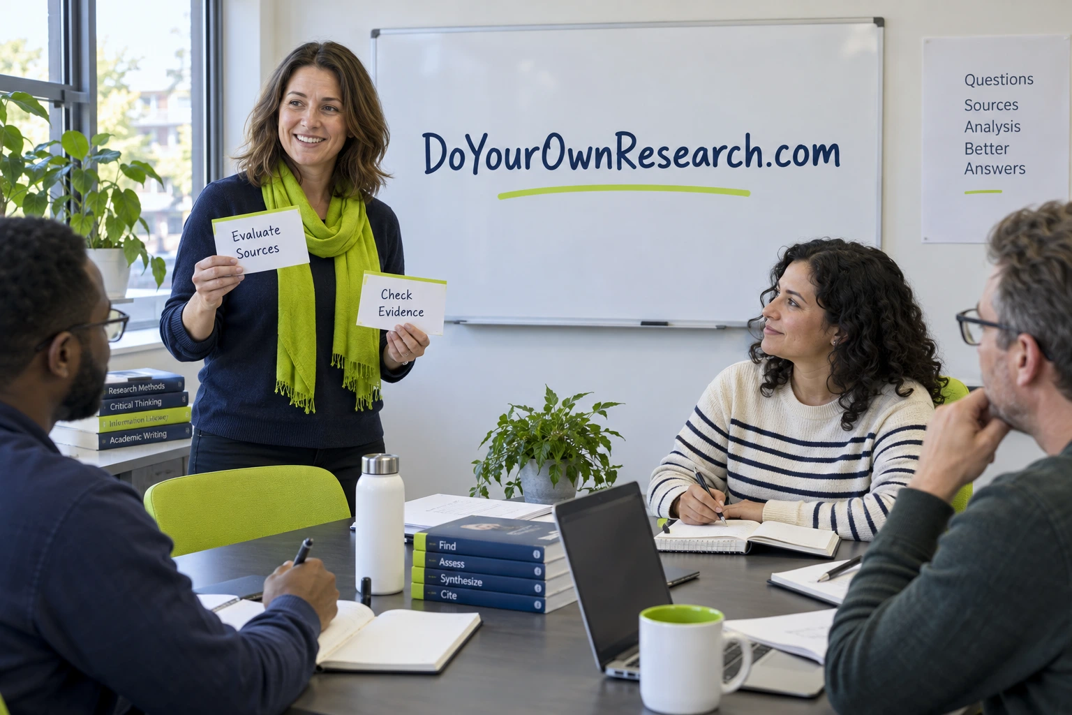 Practical research workshops for teams