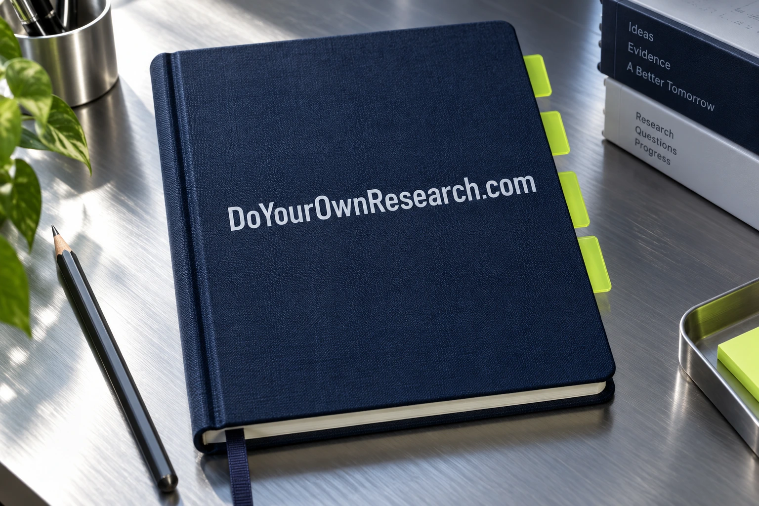 Research materials bearing DoYourOwnResearch.com